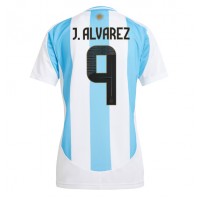 Dres Argentína Julian Alvarez #9 Domáci pre Ženy Copa America 2024 Krátky Rukáv